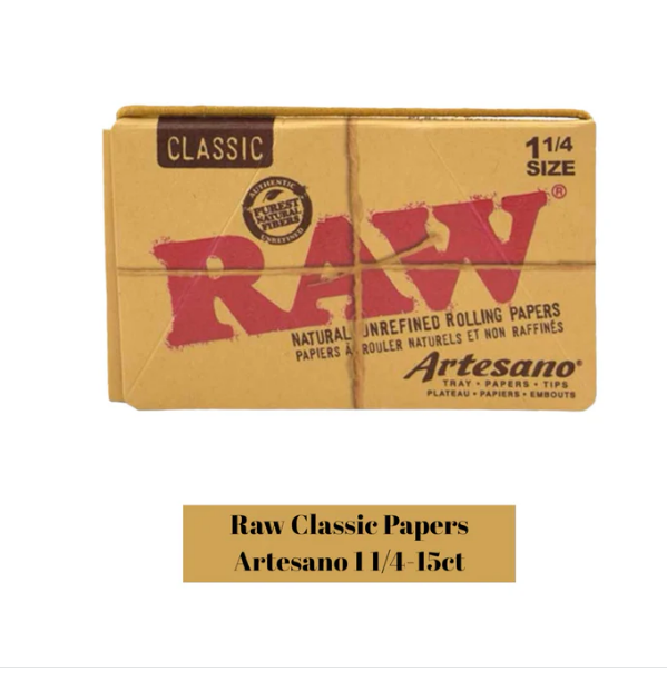 RAW Classic Artesano 1 1/4 Paper 15ct