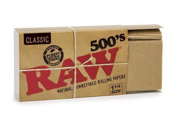 RAW Classic 500'S 1 1/4 Paper 20ct