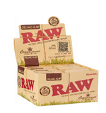 RAW Organic Hemp Connoisseur King Size + Tips Paper 24ct