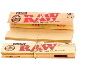 RAW Classic Connoisseur King Size + Tips Paper 24ct