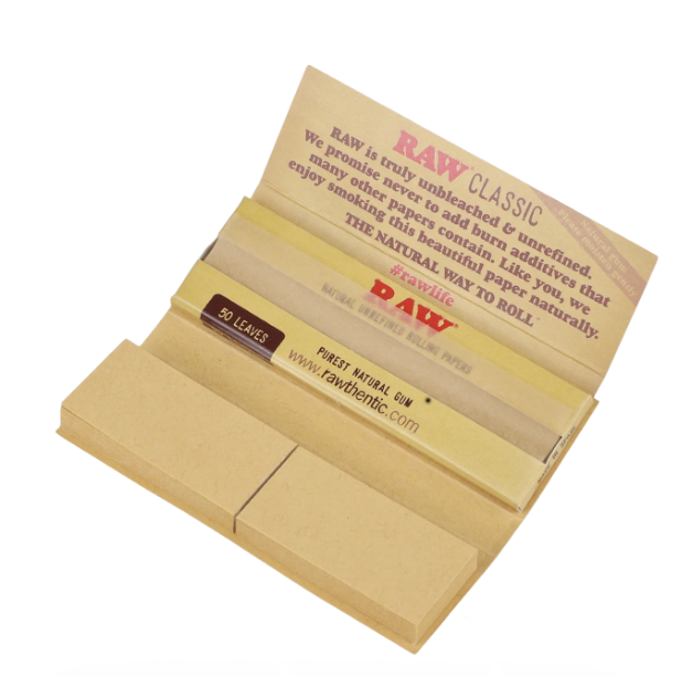 RAW Classic Connoisseur 1 1/4 + Tips Paper 24ct