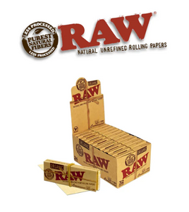RAW Organic Hemp 1 1/4 Paper 24ct