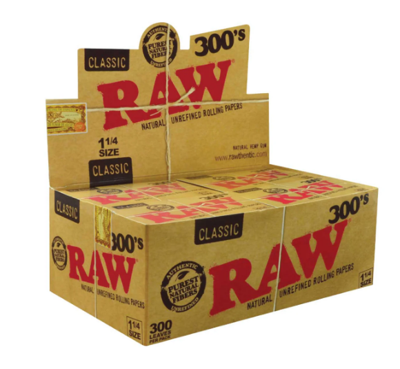 RAW Classic 300'S 1 1/4 Paper 20ct