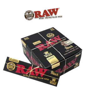 RAW Black King Size Paper 50ct