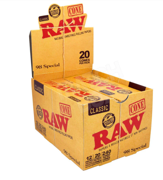 RAW Classic 98 Special Cone 20ct