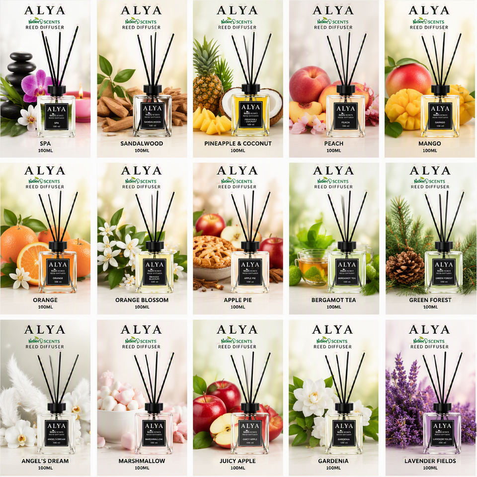 ALYA NATURE'S SCENTS REED DIFFUSER 100ML