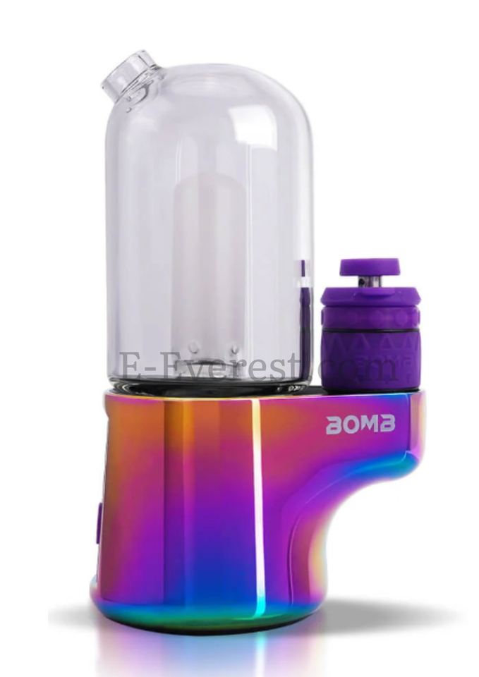 Bomb Portable Electric Dab Rig - Rainbow