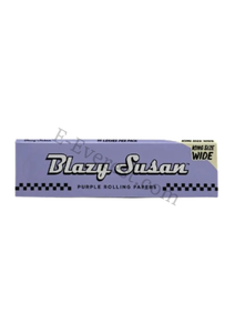 Blazy Susan Purple King Size Wide Paper 50ct