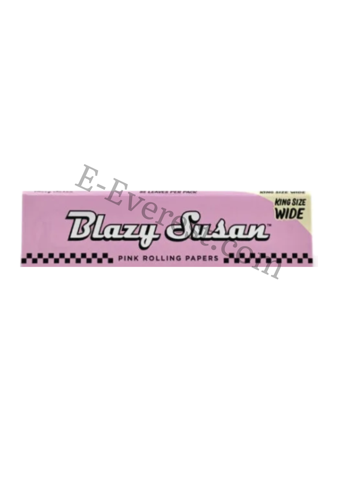 Blazy Susan Pink King Size Wide Paper 50ct