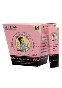 Blazy Susan Pink 1 1/4 Cone 6ct