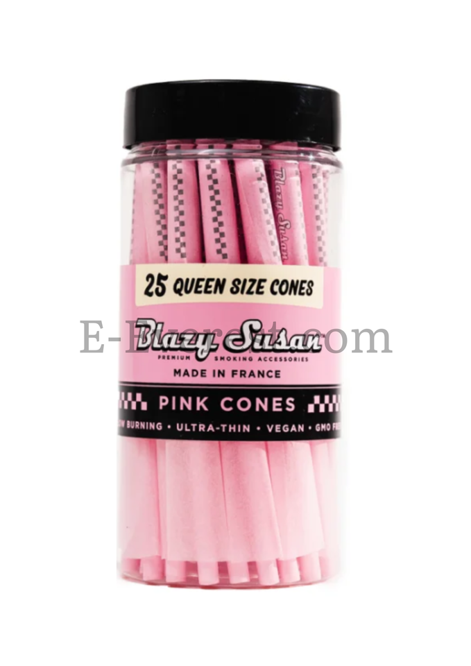 Blazy Susan Pink Queen Size Cone 25ct