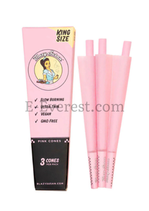 Blazy Susan Pink King Size Cone 3ct