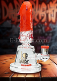Lookah Bong 9" Showerhead Perc Penis Glass Water Pipe