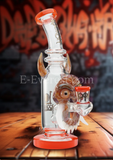 Lookah Bong 9.5" Bull Horn Mask Water Pipe