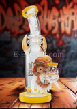 Lookah Bong 9.5" Bull Horn Mask Water Pipe