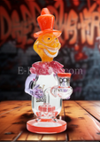 Lookah Bong 9.5" Face-Painted Clown Water Pipe
