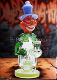 Lookah Bong 9.5" Face-Painted Clown Water Pipe