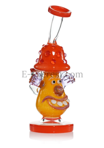 LOOAKH 11" Cute Clown Mushroom Dab Rig (WPC1218)