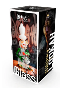 LOOKAH 10" Cool Frog Themed Dab Rig (WPC1216)