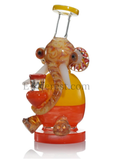 LOOKAH 9" Mini Multicolored Elephant Dab Rig