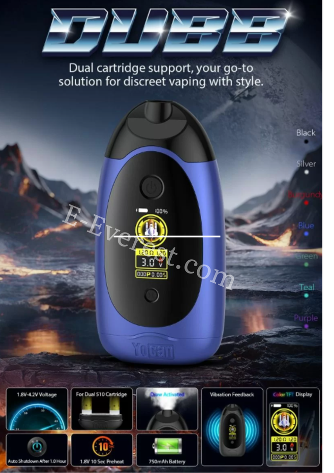Yocan Dubb - Dual 510 Battery