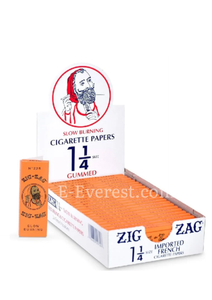 Zig-Zag French Orange 1 1/4 Paper 24ct