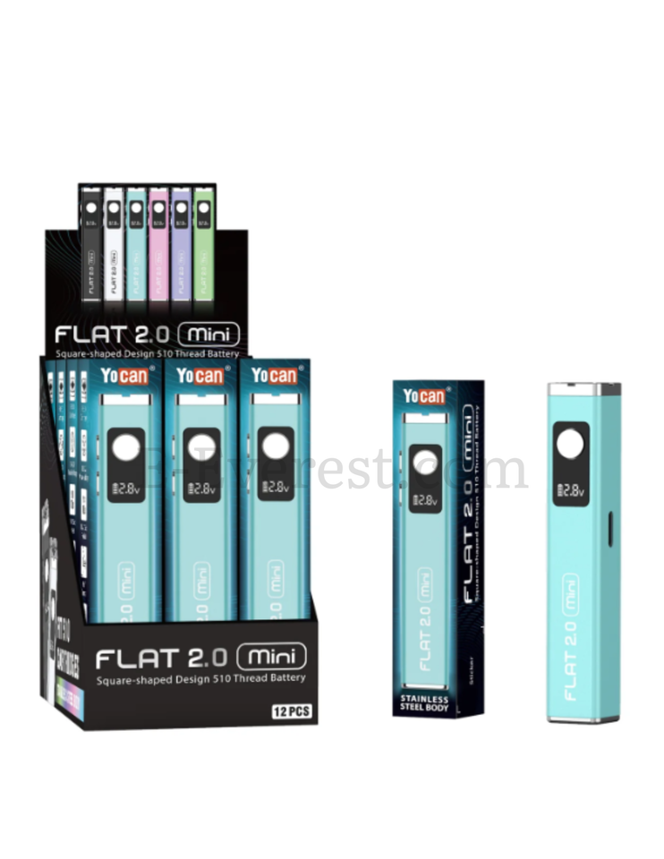 Yocan FLAT 2.0 Mini Dab Pen 510 Thread Battery