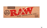 RAW 1 1-4 Size Classic Rolling Papers 24/Box