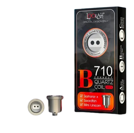 710 Quartz Wax Dish Coils | Electric Dab Rig