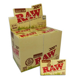 RAW 300's Organic Rolling Papers 1 1/4 - 40ct