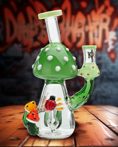 Lookah Bong 8.5" Mushroom Tree Water Pipe